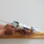 GE Painter's 10.1 Oz. Seal & Paint All-Purpose White Siliconized Acrylic Latex Caulk (MAP110WT)