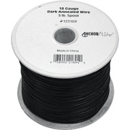 Hillman Anchor Wire 18 Ga. 5 Lb. Dark Annealed Steel Mechanics and Stovepipe General Purpose Wire  Spool
