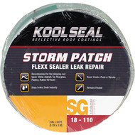 Kool Seal Storm Patch 2 In. x 10 Ft. Flexx Sealer Permanent Leak Repair