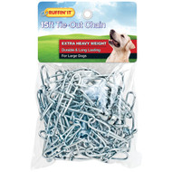 Westminster Pet Ruffin' it Extra Heavy Weight Large Dog Tie-Out Chain  15 Ft.