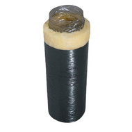 Dundas Jafine 6 In. I.D. x 25 Ft. R4.2 Black Jacket Flexible Insulated Ducting