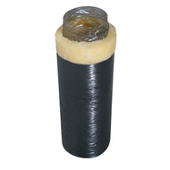 Dundas Jafine 8 In. I.D. x 25 Ft. R4.2 Black Jacket Flexible Insulated Ducting