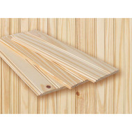 DPI 3-1/2 In. W. x 8 Ft. L. x 5/16 In. Thick Pine Bead Board Wall Plank (6-Pack)