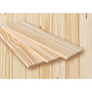 DPI 3-1/2 In. W. x 8 Ft. L. x 5/16 In. Thick Pine V-Edge Wall Plank (6-Pack)