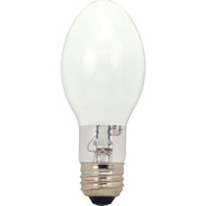 Satco 100W Coated ED17 Medium Mercury Vapor High-Intensity Light Bulb