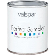 Valspar Perfect Sample 100% Acrylic Satin Interior Paint Sample  Tint Base  1 Pt.