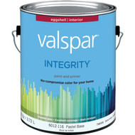 Valspar Integrity Latex Paint And Primer Eggshell Interior Wall Paint  Pastel Base  1 Gal.