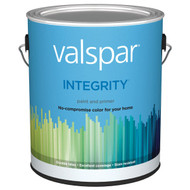 Valspar Integrity Latex Paint And Primer Flat Interior Wall Paint  White  1 Gal.