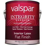 Valspar Integrity Latex Paint And Primer Flat Interior Wall Paint  Pastel Base  1 Gal.