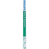 Philips 15W 18 In. Soft White T8 Medium Bi-Pin Plant & Aquarium Fluorescent Tube Light Bulb