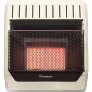 ProCom 20 000 BTU Natural Gas Vent-Free Infrared Plaque Gas Wall Heater