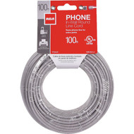 RCA 100 Ft. Almond Phone Wire