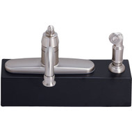 Moen Muirfield 1-Handle Lever Kitchen Faucet with Side Spray  Spot Resist Stainless Steel