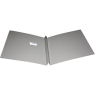 Klauer 14 In. x 10 Ft. Mill Galvanized Style W Formed Valley Flashing