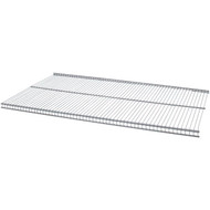 Organized Living FreedomRail 2 Ft. W. x 12 in. D Profile Ventilated Closet Shelf  Nickel