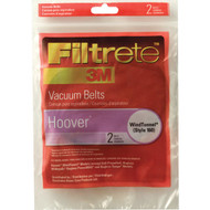 3M Filtrete Hoover Type 160 WindTunnel  Widepath  PowerMAX  and Tempo Vacuum Cleaner Belt (2-Pack)