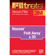 3M Filtrete Hoover Fold Away & 50 Allergen Fold Away  Fold Away Turbo  TurboPower Vacuum Filter
