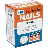 Simpson Strong-Tie 10d x 1-1/2 In. 9 ga Hot Dipped Galvanized Joist Nails (150 Ct.  50 lb)