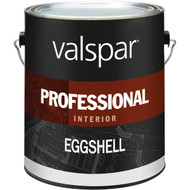 Valspar Professional Latex Eggshell Interior Wall Paint  High Hide White  1 Gal.