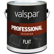 Valspar Professional Latex Flat Interior Wall Paint  Medium Base  1 Gal.