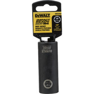 DeWalt 1/2 In. Drive 7/8 In. 6-Point Deep Standard Impact Socket