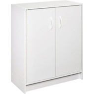 ClosetMaid White 2-Door Base Cabinet Storage Organizer