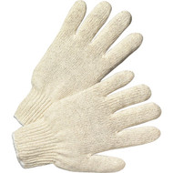 West Chester Protective Gear Men's Large Polyester Blend String Knit Work Glove  White (12-Pack)
