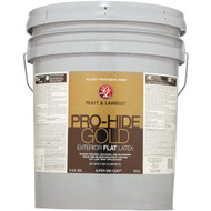 Pratt & Lambert Pro-Hide Gold Latex Flat Exterior House Paint  Base 2  5 Gal.