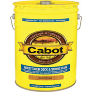 Cabot VOC Wood Toned Deck & Siding Exterior Stain  19202 Cedar  5 Gal.