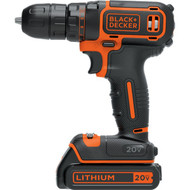 Black & Decker 20-Volt MAX Lithium-Ion 3/8 In. Cordless Drill Kit