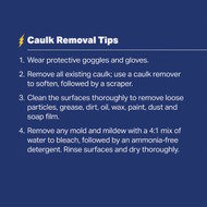 White Lightning 10 Oz. El Sellador Siliconized Acrylic Latex Caulk