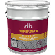 Duckback SUPERDECK White Base Tintable Elastomeric Deck & Dock Coating  5 Gal.