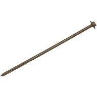 Simpson Strong-Tie 0.195 In. 8 In. Large Hex Washer Structure Screw (50 Ct.)