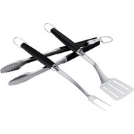 Weber Stainless Steel 3-Piece Barbeque Tool Set