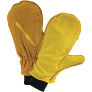 West Chester Protective Gear Men's XL Insulated Leather Mitten Winter Glove