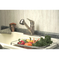 Home Impressions Single Handle Lever Pull-Out Kitchen Faucet  Brushed Nickel