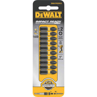 DEWALT FlexTorq 1 In. #2 Phillips Insert Impact Screwdriver Bit (10-Pack)
