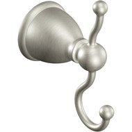 Moen Caldwell Single Robe Hook  Brushed Nickel