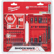 Milwaukee SHOCKWAVE 40-Piece Impact Duty Drill and Drive Set
