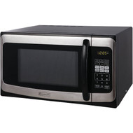 Perfect Aire 1.1 Cu. Ft. Black Countertop Microwave