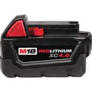 Milwaukee M18 REDLITHIUM XC 18 Volt Lithium-Ion Extended Capacity Battery  4.0 Ah