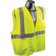 Radians Rad Wear ANSI Class 2 Hi Vis Green Safety Vest  3XL