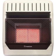 ProCom 20 000 BTU Natural Gas or Propane Gas Vent-Free Infrared Plaque Gas Wall Heater