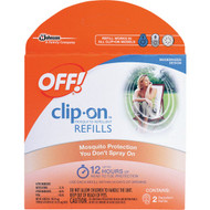 OFF! 12 Hr. Clip-On Mosquito Repellent Refill (2-Pack)