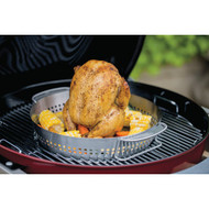 Weber Gourmet Barbeque System Stainless Steel Poultry Roaster