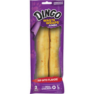Dingo Wagn'Wraps Chicken Wrap Stick 0.23 Lb. Jumbo Rawhide Chew  (2-Pack)