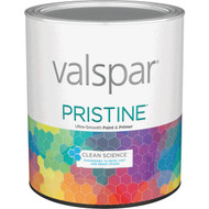 Valspar Pristine 100% Acrylic Paint & Primer Satin Interior Wall Paint  Pastel Base  1 Qt.
