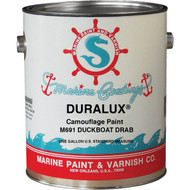 DURALUX Flat Camouflage Marine Paint  Duckboat Drab  1 Gal.