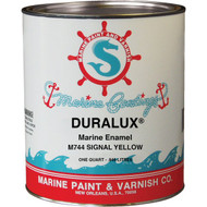 DURALUX Gloss Marine Enamel  Signal Yellow  1 Qt.