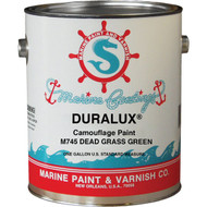 DURALUX Flat Camouflage Marine Paint  Dead Grass Green  1 Gal.
